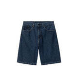 Carhartt WIP BRANDON SHORT, Blue (Stone Washed)