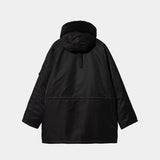 Carhartt WIP HD OLTEN PARKA, Black