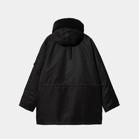 Carhartt WIP HD OLTEN PARKA, Black