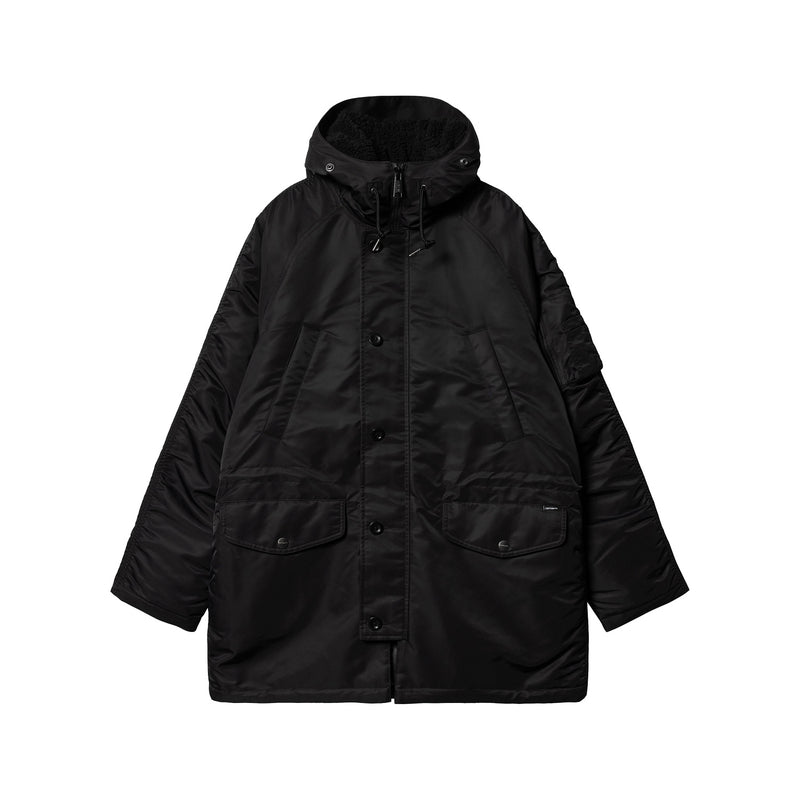 Carhartt WIP HD OLTEN PARKA, Black