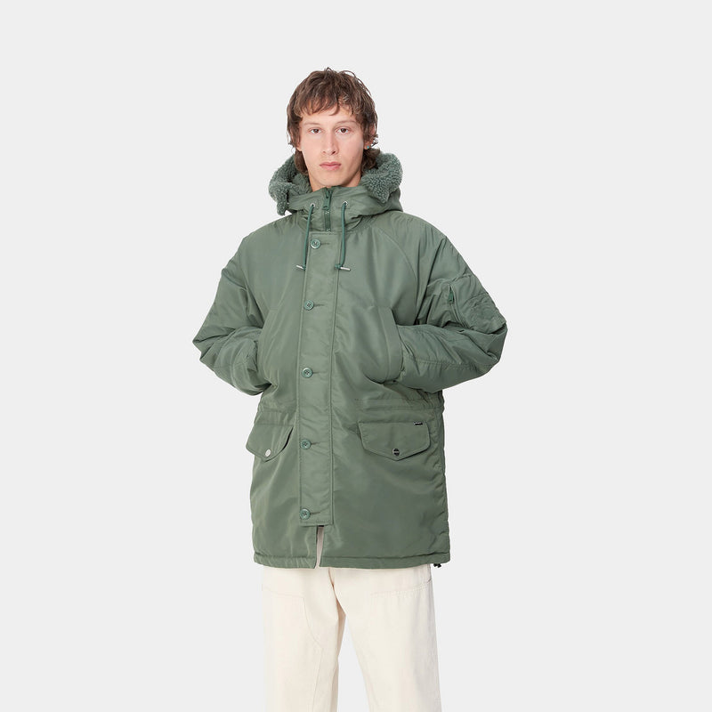 Carhartt WIP HD OLTEN PARKA, Duck Green