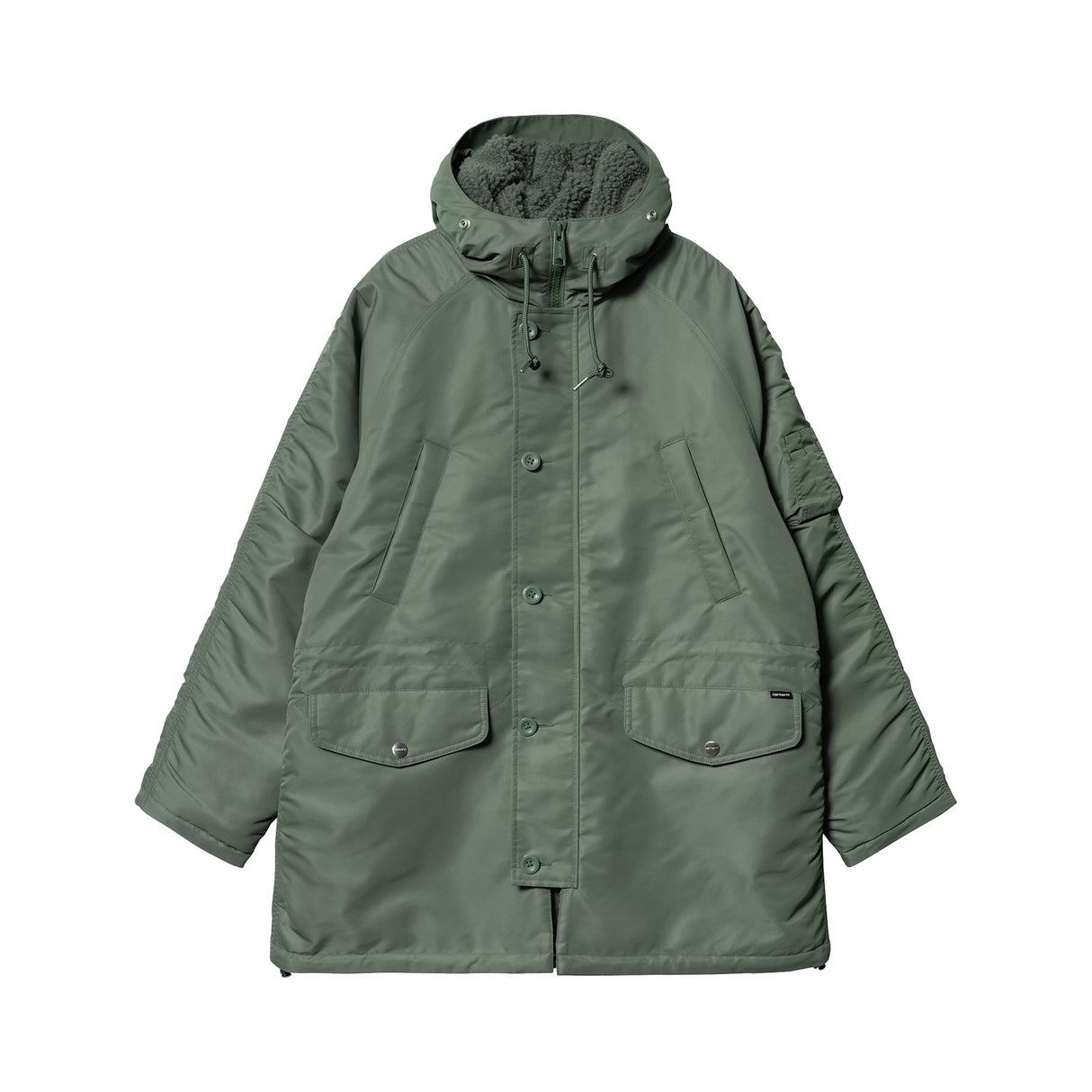 Carhartt WIP HD OLTEN PARKA, Duck Green