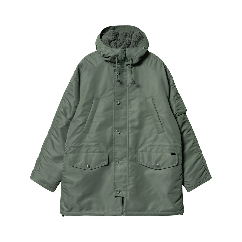 Carhartt WIP HD OLTEN PARKA, Duck Green