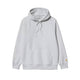 Carhartt WIP HOODED CHASE SWEATSHIRT, Ash Heather