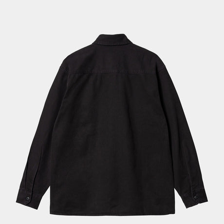 Carhartt WIP RENO SHIRT JAC, Black (Garment Dyed)