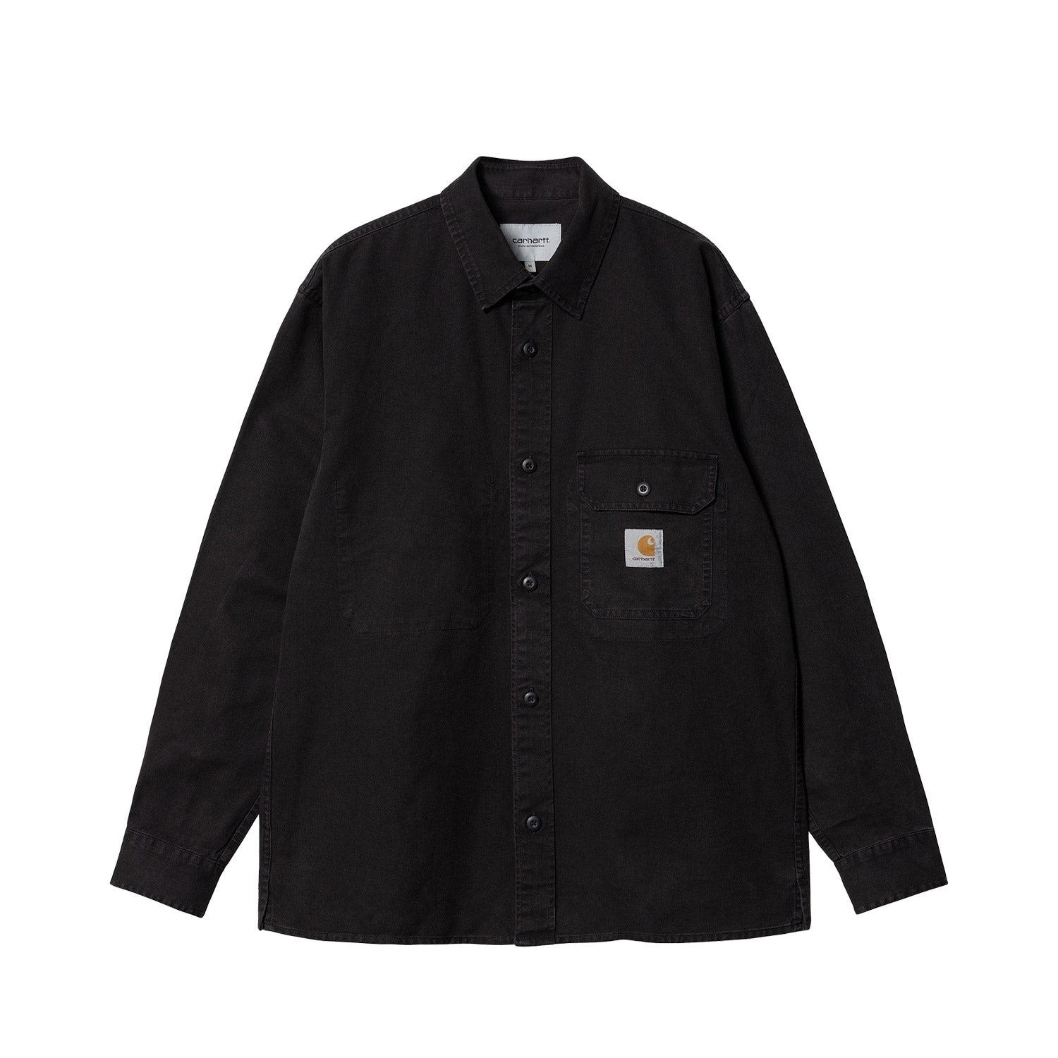 Carhartt WIP RENO SHIRT JAC, Black (Garment Dyed) – Beamhill