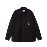 Carhartt WIP RENO SHIRT JAC, Black (Garment Dyed)