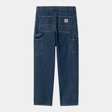 Carhartt WIP SINGLE KNEE PANT, Blue Stone Washed