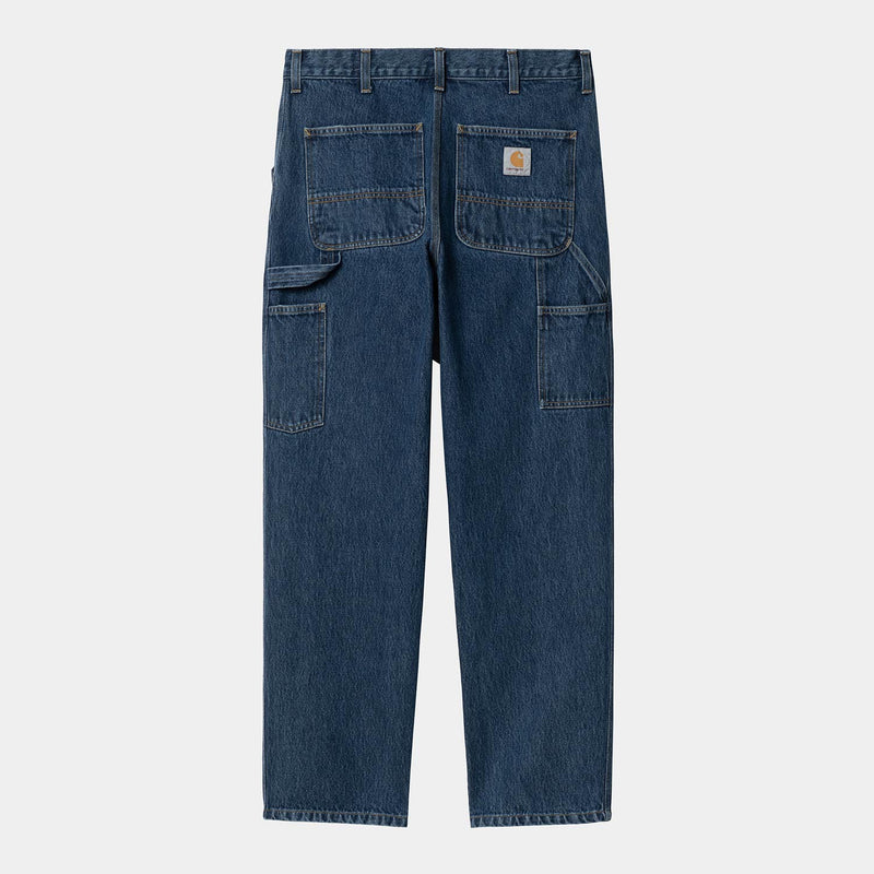 Carhartt WIP SINGLE KNEE PANT, Blue Stone Washed