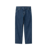Carhartt WIP SINGLE KNEE PANT, Blue Stone Washed