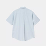 Carhartt WIP S/S TOLAND SHIRT STRIPE, Blue