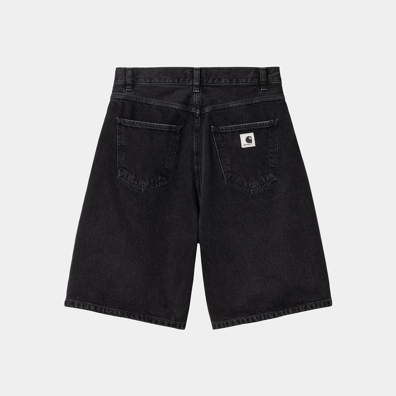 Carhartt WIP W' BRANDON SHORT, Black (Stone Washed)