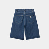 Carhartt WIP W' BRANDON SHORT, Blue (Stone Washed)