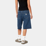 Carhartt WIP W' BRANDON SHORT, Blue (Stone Washed)