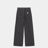 Carhartt WIP W' JANE PANT, Black (Heavy Stone Washed)