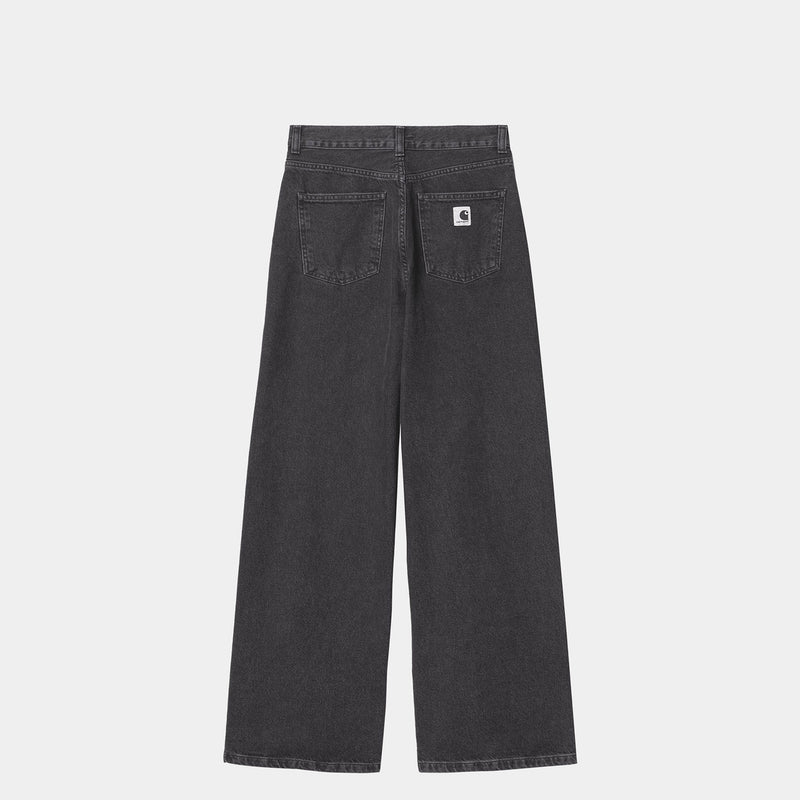 Carhartt WIP W' JANE PANT, Black (Heavy Stone Washed)