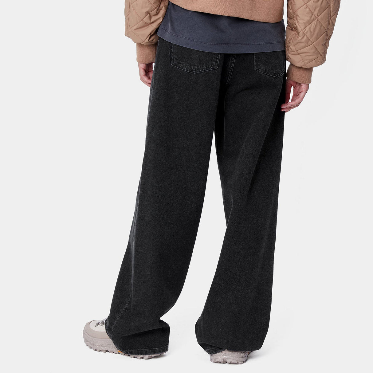 Carhartt WIP W' JANE PANT, Black (Heavy Stone Washed)