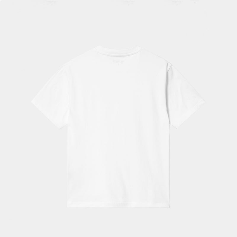 Carhartt W' S/S CHASE T-SHIRT, White