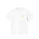 Carhartt WIP W' S/S CHASE T-SHIRT, White