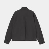 Carhartt WIP W' L/S TOLAND SHIRT STRIPE, Black