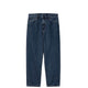 Carhartt WIP AARON PANT, Blue (Stone Washed)