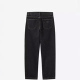 Carhartt WIP AARON PANT, Black Stone Washed