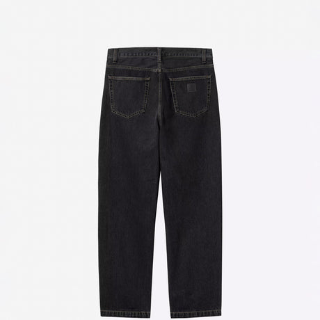 Carhartt WIP AARON PANT, Black Stone Washed