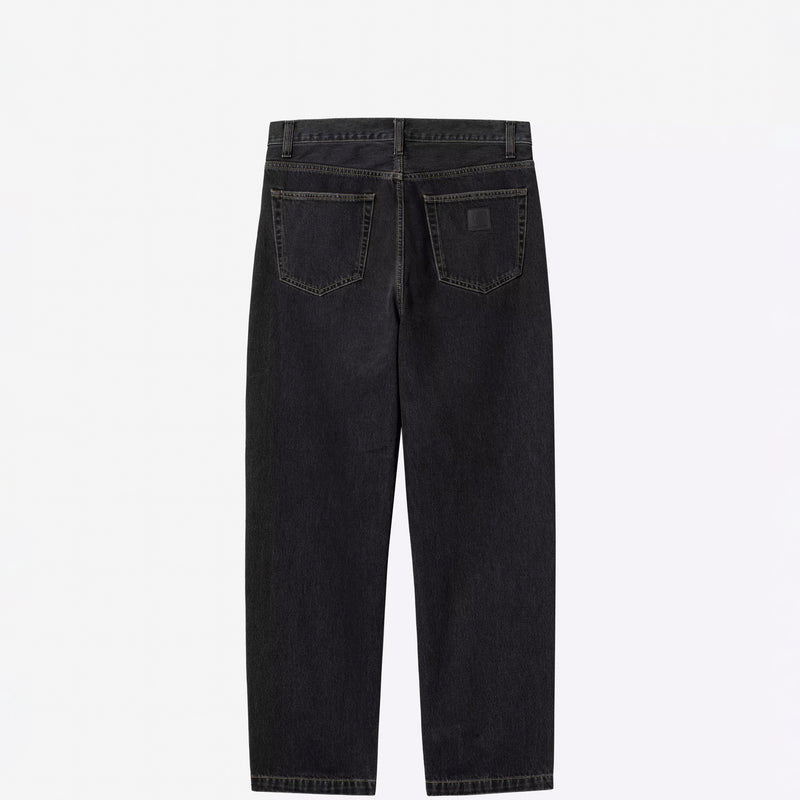 Carhartt WIP AARON PANT, Black Stone Washed
