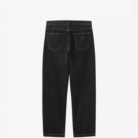 Carhartt WIP AARON PANT, Black Stone Washed