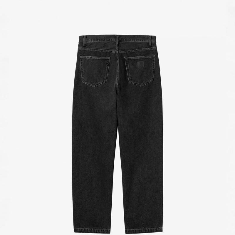 Carhartt WIP AARON PANT, Black Stone Washed