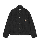 Carhartt WIP BELMAR JACKET SNAKE CAMO, Black
