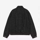 Carhartt WIP BELMAR JACKET SNAKE CAMO, Black