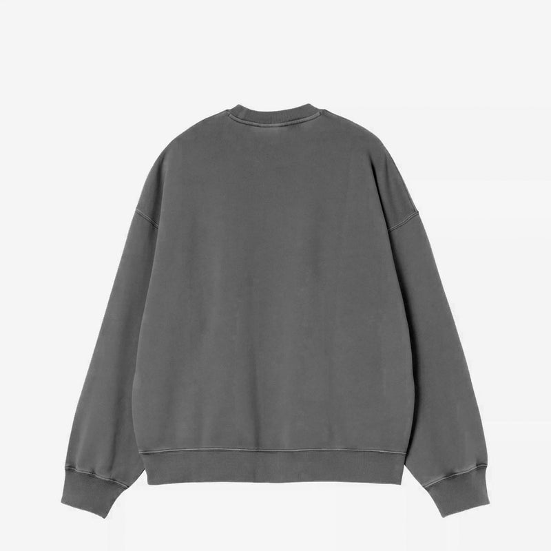 Carhartt WIP BENTON SWEATSHIRT, Graphite Garment Dyed
