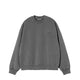 Carhartt WIP BENTON SWEATSHIRT, Graphite Garment Dyed