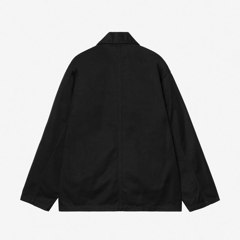 Carhartt WIP BRADER BLAZER, Black Rinsed