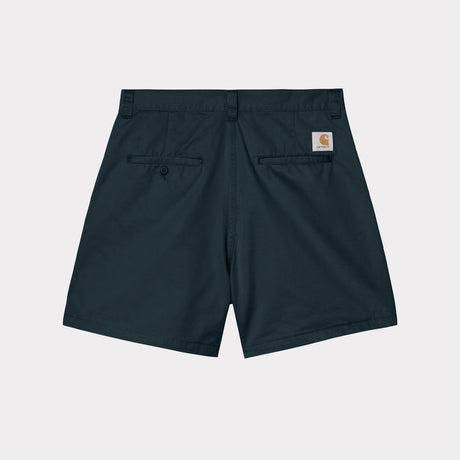 Carhartt WIP BRADY SHORT, Carbon Stone Washed