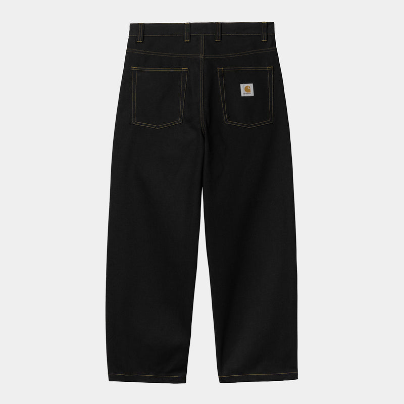 Carhartt WIP BRANDON PANT, Black Rigid - Image 2