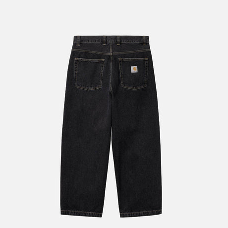 Carhartt WIP BRANDON PANT, Black Stone Wash - Image 2