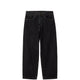 Carhartt WIP BRANDON PANT, Black Stone Wash