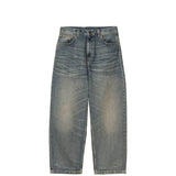 Carhartt WIP BRANDON PANT, Blue Worn Used