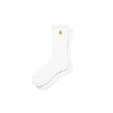 Carhartt WIP CHASE SOCKS, White/Gold