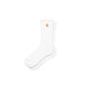 Carhartt WIP CHASE SOCKS, White/Gold