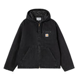 Carhartt WIP CLEVELAND JACKET, Black Stone Washed