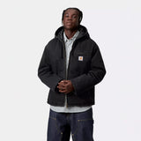 Carhartt WIP CLEVELAND JACKET, Black Stone Washed