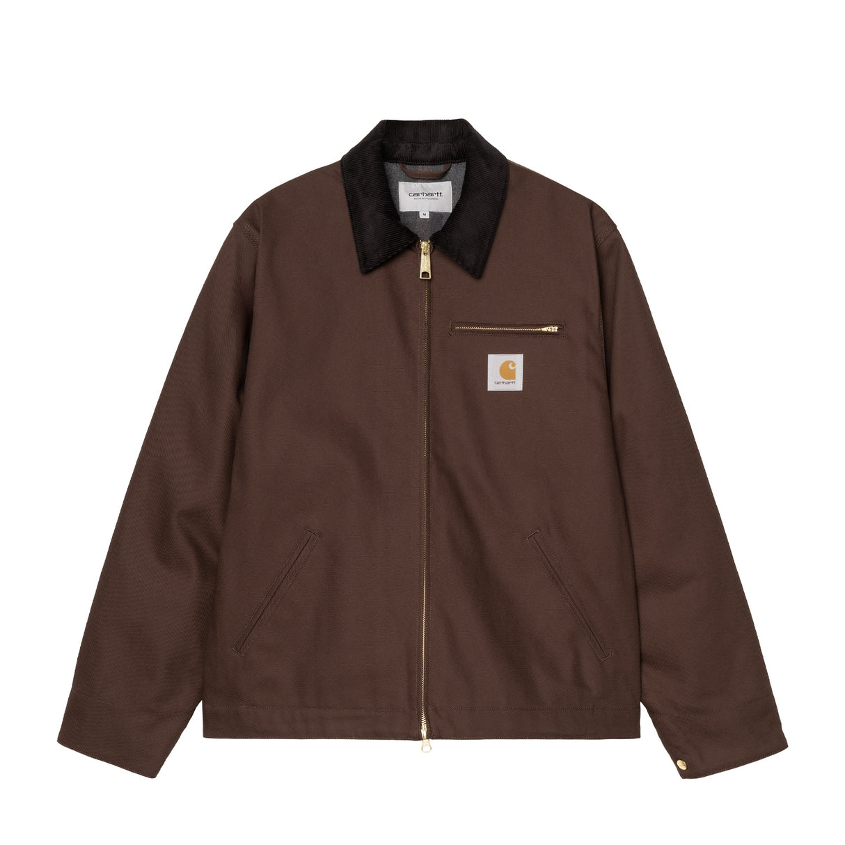 Carhartt WIP DETROIT JACKET, Tobacco/Black, Rigid