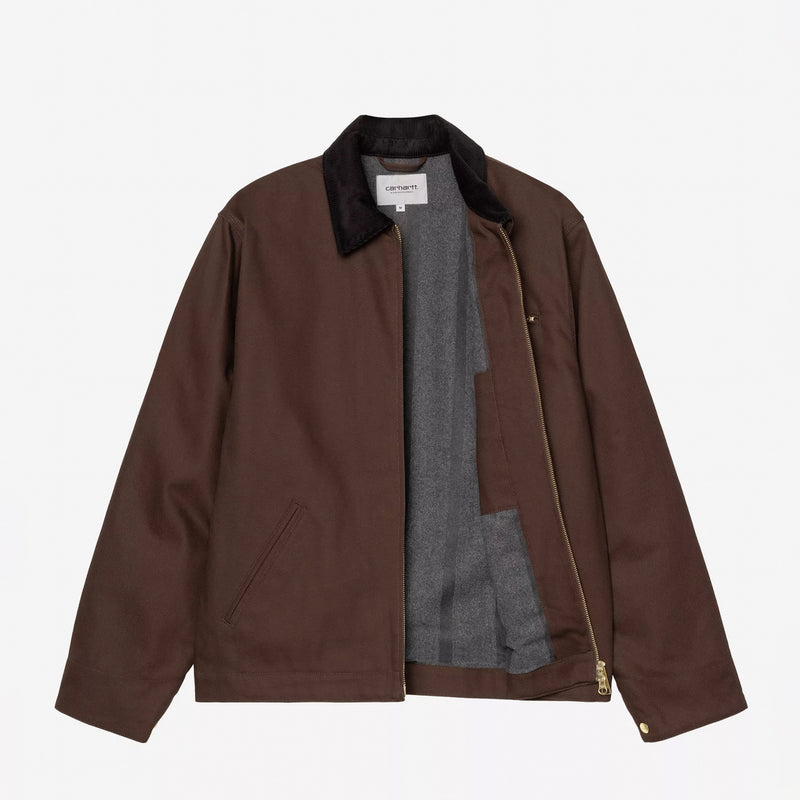 Carhartt WIP DETROIT JACKET, Tobacco/Black, Rigid