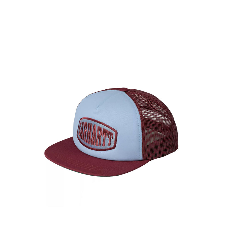 Carhartt WIP GRAPHIC TRUCKER, Mulberry/Frosted Blue