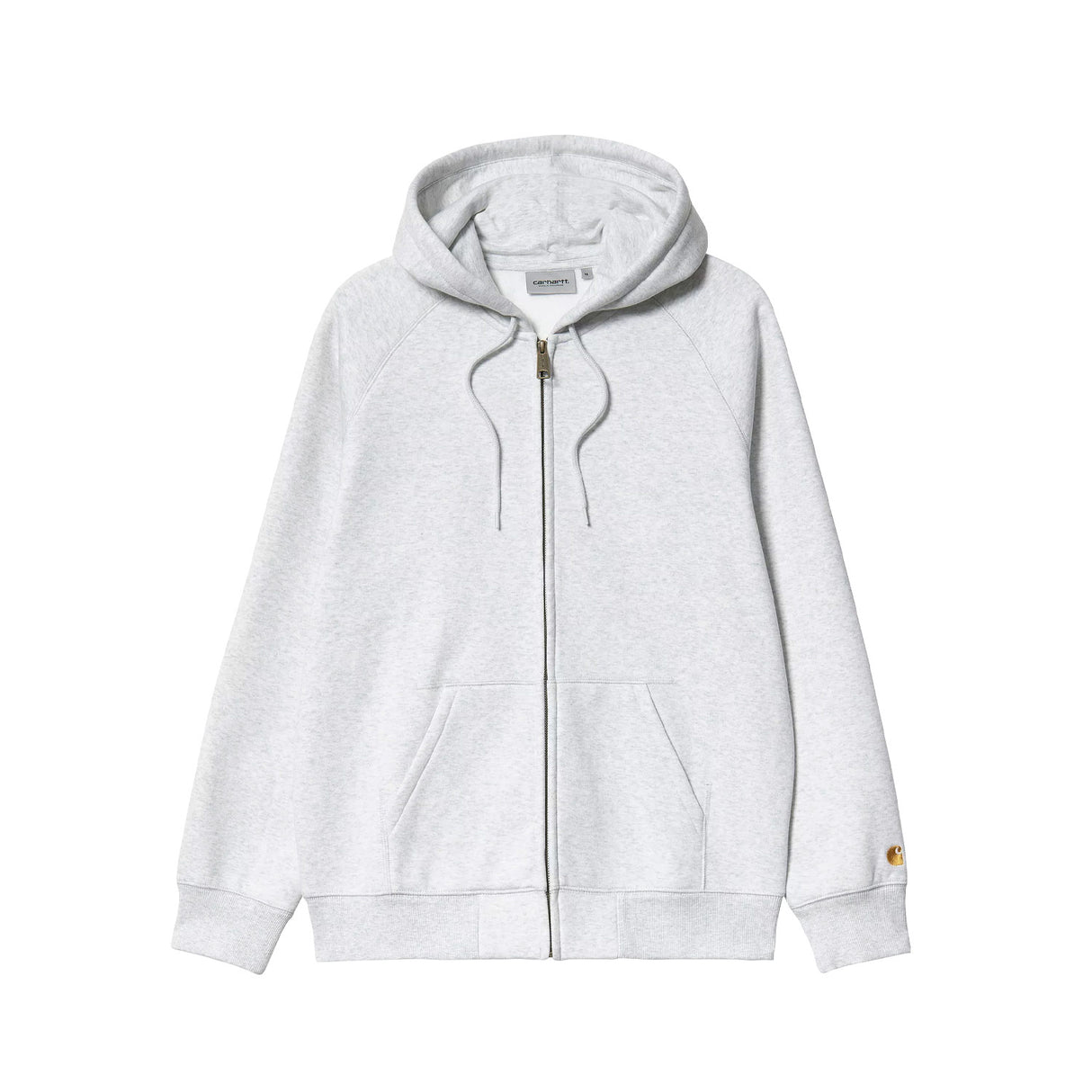 Carhartt WIP HOODED CHASE JACKET, Ash Heather/Gold