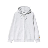 Carhartt WIP HOODED CHASE JACKET, Ash Heather/Gold