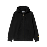Carhartt WIP HOODED CHASE JACKET, Black